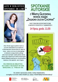 Spotkanie autorskie z Martą Guzowską