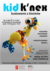 kid k'NEX budowanie z klocków