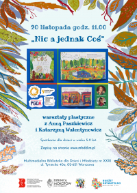 „Nic a jednak Coś” – warsztaty plastyczne z Anną Paszkiewicz i Katarzyną Walentynowicz