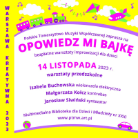Warsztaty muzyczne „Opowiedz mi bajkę”