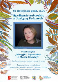 Spotkanie autorskie z Justyną Bednarek