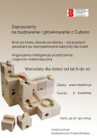 Cuboro - warsztaty kulodromowe