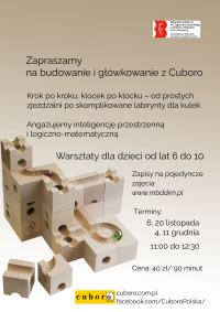 CUBORO warsztaty kulodromowe