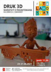 DRUK 3D - warsztaty z projektowania