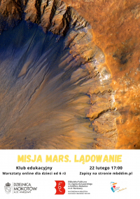 Misja Mars - lądowanie. Klub edukacyjny