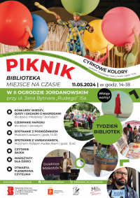 Piknik BIBLIOTEKA MIEJSCE NA CZASIE