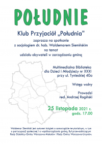 Spotkanie Klubu Przyjaciół