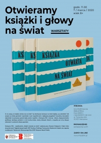 Otwieramy książki i głowy na świat - warsztaty z Katarzyną Witt